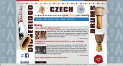 Desktop Screenshot of czechdidgeridoo.com